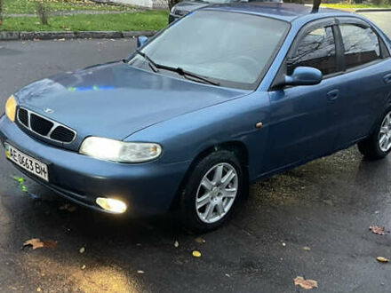 Синий Дэу Нубира, объемом двигателя 1.6 л и пробегом 256 тыс. км за 1750 $, фото 1 на Automoto.ua