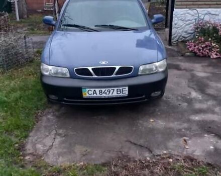 Синий Дэу Нубира, объемом двигателя 1.6 л и пробегом 430 тыс. км за 2200 $, фото 1 на Automoto.ua