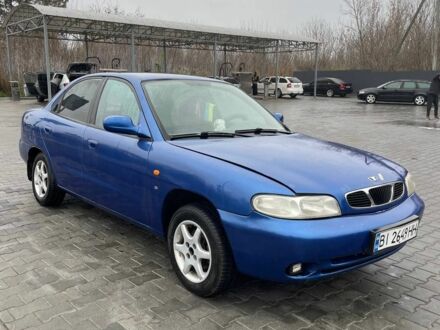 Синий Дэу Нубира, объемом двигателя 1.6 л и пробегом 444 тыс. км за 1900 $, фото 1 на Automoto.ua