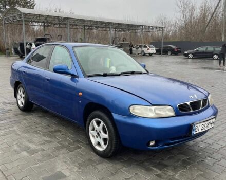 Синий Дэу Нубира, объемом двигателя 1.6 л и пробегом 444 тыс. км за 1900 $, фото 1 на Automoto.ua