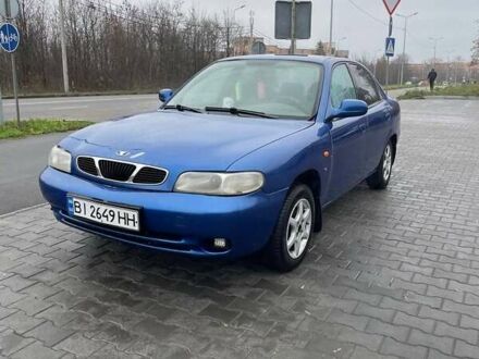 Синий Дэу Нубира, объемом двигателя 1.6 л и пробегом 444 тыс. км за 1900 $, фото 1 на Automoto.ua