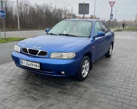 Синий Дэу Нубира, объемом двигателя 1.6 л и пробегом 444 тыс. км за 1900 $, фото 1 на Automoto.ua