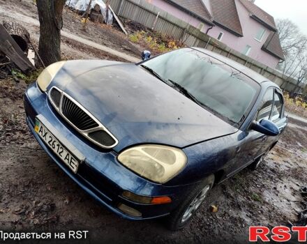 Синій Деу Нубіра, об'ємом двигуна 2 л та пробігом 123 тис. км за 1000 $, фото 1 на Automoto.ua