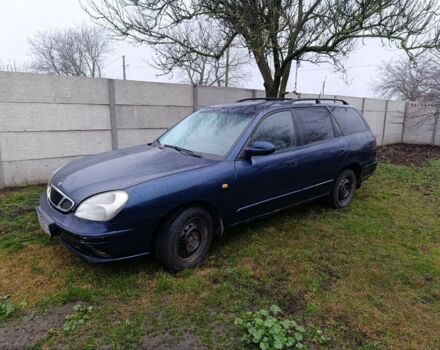 Синий Дэу Нубира, объемом двигателя 2 л и пробегом 312 тыс. км за 2200 $, фото 1 на Automoto.ua