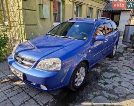 Синий Дэу Нубира, объемом двигателя 1.6 л и пробегом 208 тыс. км за 4700 $, фото 1 на Automoto.ua