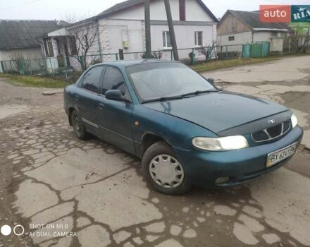 Зеленый Дэу Нубира, объемом двигателя 1.6 л и пробегом 256 тыс. км за 750 $, фото 2 на Automoto.ua