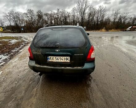 Зелений Деу Нубіра, об'ємом двигуна 2 л та пробігом 200 тис. км за 1450 $, фото 4 на Automoto.ua