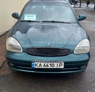 Зеленый Дэу Нубира, объемом двигателя 2 л и пробегом 330 тыс. км за 2291 $, фото 1 на Automoto.ua