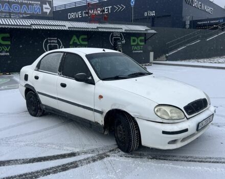 Белый Дэу Сенс, объемом двигателя 1.5 л и пробегом 350 тыс. км за 1150 $, фото 1 на Automoto.ua