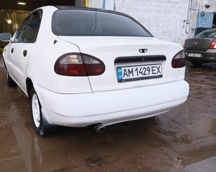 Белый Дэу Сенс, объемом двигателя 1.5 л и пробегом 30 тыс. км за 600 $, фото 3 на Automoto.ua