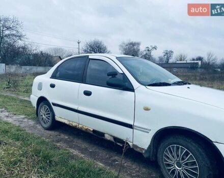 Білий Деу Сенс, об'ємом двигуна 1.3 л та пробігом 415 тис. км за 1100 $, фото 1 на Automoto.ua