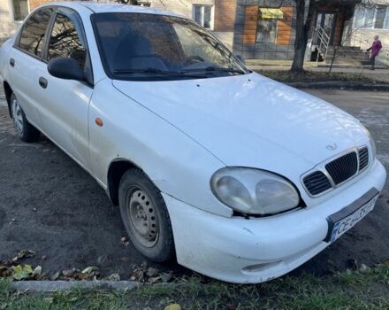 Белый Дэу Сенс, объемом двигателя 1.3 л и пробегом 200 тыс. км за 1000 $, фото 1 на Automoto.ua