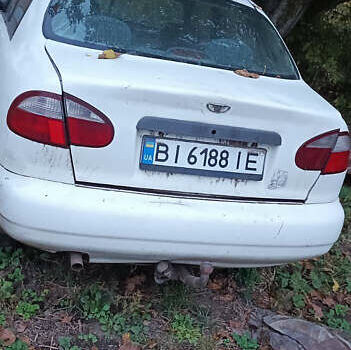 Білий Деу Сенс, об'ємом двигуна 1.3 л та пробігом 200 тис. км за 842 $, фото 1 на Automoto.ua