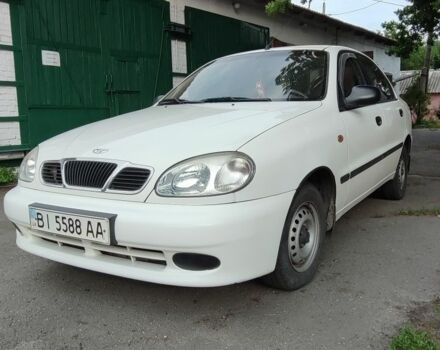Білий Деу Сенс, об'ємом двигуна 1.3 л та пробігом 74 тис. км за 3300 $, фото 1 на Automoto.ua