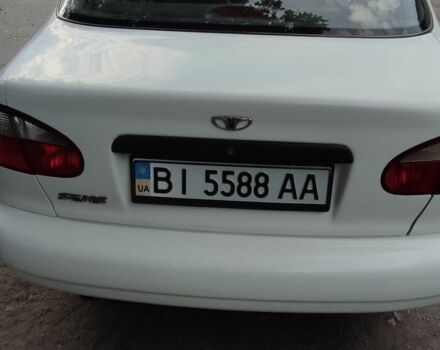 Білий Деу Сенс, об'ємом двигуна 1.3 л та пробігом 74 тис. км за 3300 $, фото 2 на Automoto.ua
