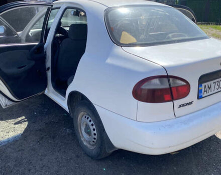 Білий Деу Сенс, об'ємом двигуна 1.3 л та пробігом 285 тис. км за 1100 $, фото 1 на Automoto.ua