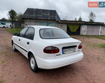 Белый Дэу Сенс, объемом двигателя 1.3 л и пробегом 204 тыс. км за 1000 $, фото 3 на Automoto.ua