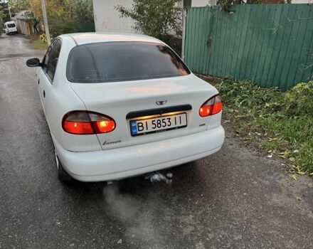 Белый Дэу Сенс, объемом двигателя 1.4 л и пробегом 188 тыс. км за 2300 $, фото 1 на Automoto.ua