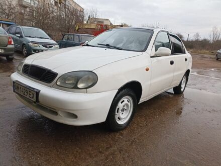 Белый Дэу Сенс, объемом двигателя 1.5 л и пробегом 30 тыс. км за 600 $, фото 1 на Automoto.ua