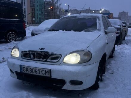 Белый Дэу Сенс, объемом двигателя 1.5 л и пробегом 200 тыс. км за 1400 $, фото 1 на Automoto.ua