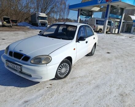 Белый Дэу Сенс, объемом двигателя 1.3 л и пробегом 230 тыс. км за 1000 $, фото 1 на Automoto.ua