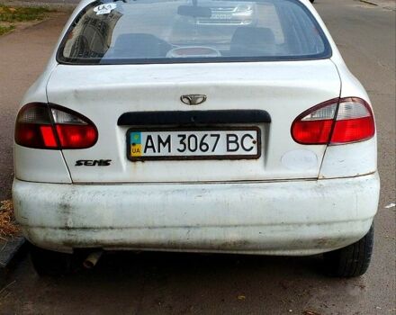 Білий Деу Сенс, об'ємом двигуна 1.3 л та пробігом 300 тис. км за 500 $, фото 1 на Automoto.ua