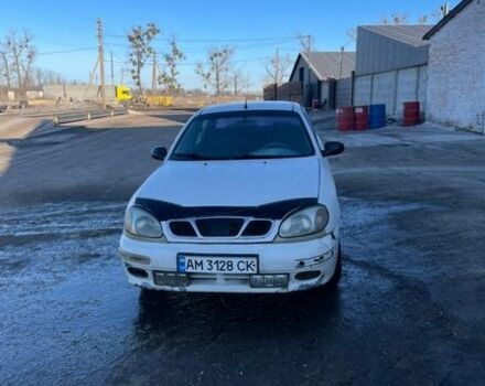 Білий Деу Сенс, об'ємом двигуна 1.3 л та пробігом 174 тис. км за 850 $, фото 1 на Automoto.ua