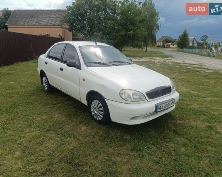 Белый Дэу Сенс, объемом двигателя 1.3 л и пробегом 202 тыс. км за 950 $, фото 1 на Automoto.ua