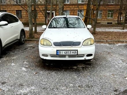 Белый Дэу Сенс, объемом двигателя 1.3 л и пробегом 1110 тыс. км за 800 $, фото 1 на Automoto.ua