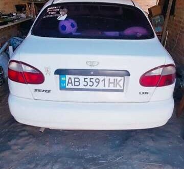 Белый Дэу Сенс, объемом двигателя 1.3 л и пробегом 200 тыс. км за 1400 $, фото 1 на Automoto.ua