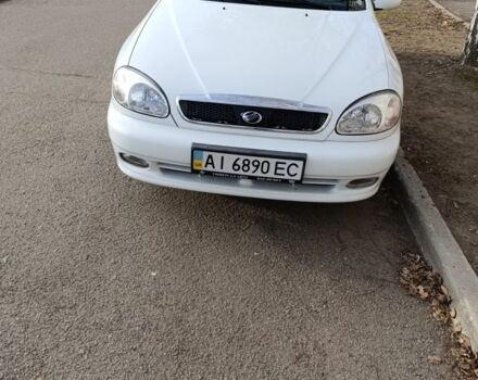 Білий Деу Сенс, об'ємом двигуна 1.3 л та пробігом 90 тис. км за 3000 $, фото 1 на Automoto.ua