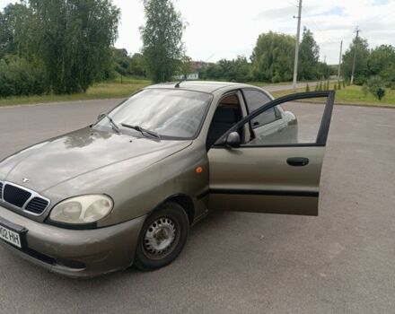 Бежевий Деу Сенс, об'ємом двигуна 1.3 л та пробігом 196 тис. км за 1200 $, фото 1 на Automoto.ua