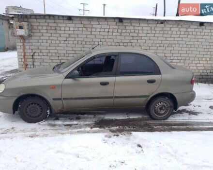 Бежевий Деу Сенс, об'ємом двигуна 1.3 л та пробігом 190 тис. км за 1000 $, фото 3 на Automoto.ua