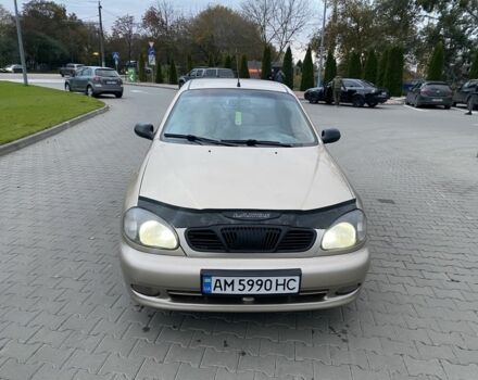 Бежевий Деу Сенс, об'ємом двигуна 1.3 л та пробігом 200 тис. км за 1650 $, фото 3 на Automoto.ua