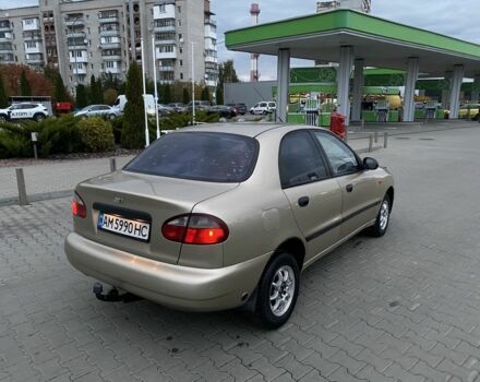 Бежевий Деу Сенс, об'ємом двигуна 1.3 л та пробігом 200 тис. км за 1650 $, фото 7 на Automoto.ua