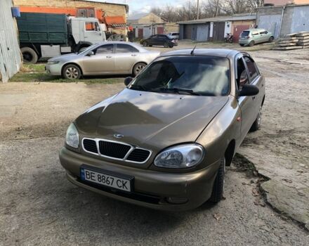 Бежевий Деу Сенс, об'ємом двигуна 1.3 л та пробігом 221 тис. км за 2000 $, фото 1 на Automoto.ua