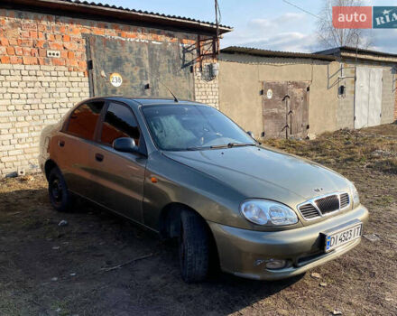 Бежевий Деу Сенс, об'ємом двигуна 1.3 л та пробігом 181 тис. км за 1100 $, фото 3 на Automoto.ua
