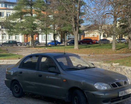 Бежевий Деу Сенс, об'ємом двигуна 1.3 л та пробігом 115 тис. км за 1100 $, фото 1 на Automoto.ua