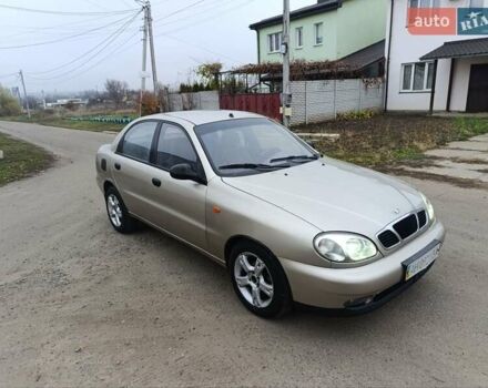 Бежевий Деу Сенс, об'ємом двигуна 1.3 л та пробігом 285 тис. км за 1300 $, фото 6 на Automoto.ua