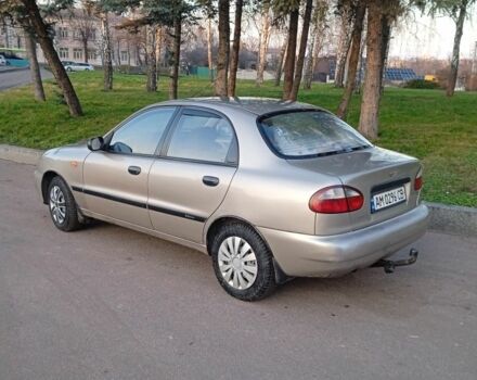 Бежевый Дэу Сенс, объемом двигателя 1.5 л и пробегом 111 тыс. км за 1450 $, фото 6 на Automoto.ua