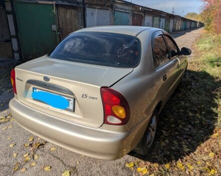 Бежевый Дэу Сенс, объемом двигателя 1.5 л и пробегом 178 тыс. км за 3000 $, фото 3 на Automoto.ua