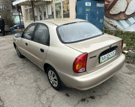 Бежевый Дэу Сенс, объемом двигателя 1.3 л и пробегом 94 тыс. км за 2800 $, фото 5 на Automoto.ua