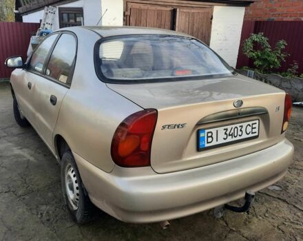 Бежевий Деу Сенс, об'ємом двигуна 1.3 л та пробігом 79 тис. км за 2700 $, фото 5 на Automoto.ua