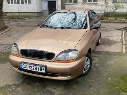 Бежевый Дэу Сенс, объемом двигателя 1.3 л и пробегом 195 тыс. км за 1400 $, фото 1 на Automoto.ua