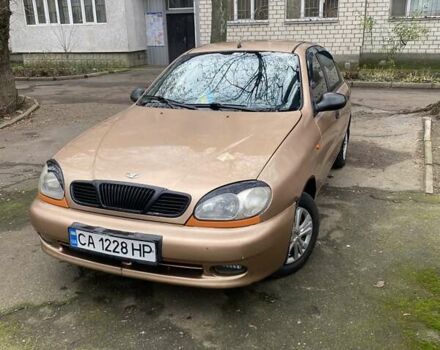 Бежевый Дэу Сенс, объемом двигателя 1.3 л и пробегом 195 тыс. км за 1400 $, фото 1 на Automoto.ua