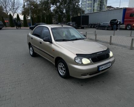 Бежевий Деу Сенс, об'ємом двигуна 1.3 л та пробігом 200 тис. км за 1650 $, фото 1 на Automoto.ua