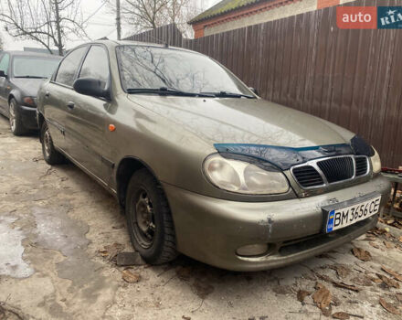 Бежевий Деу Сенс, об'ємом двигуна 1.3 л та пробігом 200 тис. км за 1200 $, фото 1 на Automoto.ua