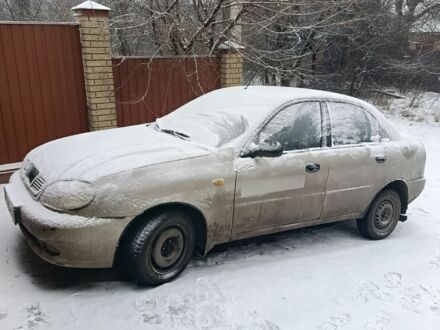 Бежевий Деу Сенс, об'ємом двигуна 1.3 л та пробігом 160 тис. км за 1396 $, фото 1 на Automoto.ua