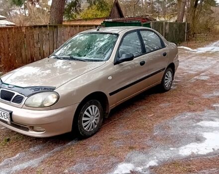 Бежевый Дэу Сенс, объемом двигателя 1.3 л и пробегом 20000 тыс. км за 1400 $, фото 1 на Automoto.ua