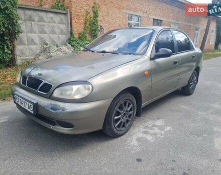 Бежевый Дэу Сенс, объемом двигателя 1.3 л и пробегом 251 тыс. км за 1600 $, фото 1 на Automoto.ua